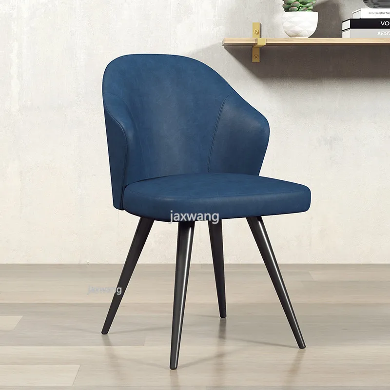 Скандинавский обеденный стул мягкое кресло для отдыха современное