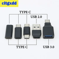 cltgxdd usb type c male to female usb to type c female otg connector adapter usb 3 0 to usb c cable mini adapter converter