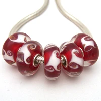 jgwgt 2783 5x 100 authenticity s925 sterling silver beads murano glass beads fit european charms bracelet diy jewelry lampwork