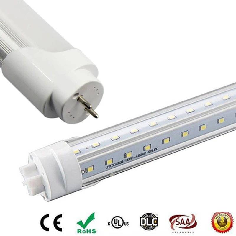 6ft светодиодный трубки t8 светильник G13 6 футов 45 Вт SMD2835 288 AC 85 265V образный угол луча
