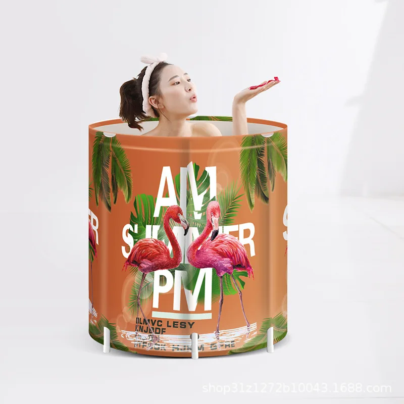 3 вида портативная пластиковая Ванна отдельно стоящая слойная из ПВХ ванна для