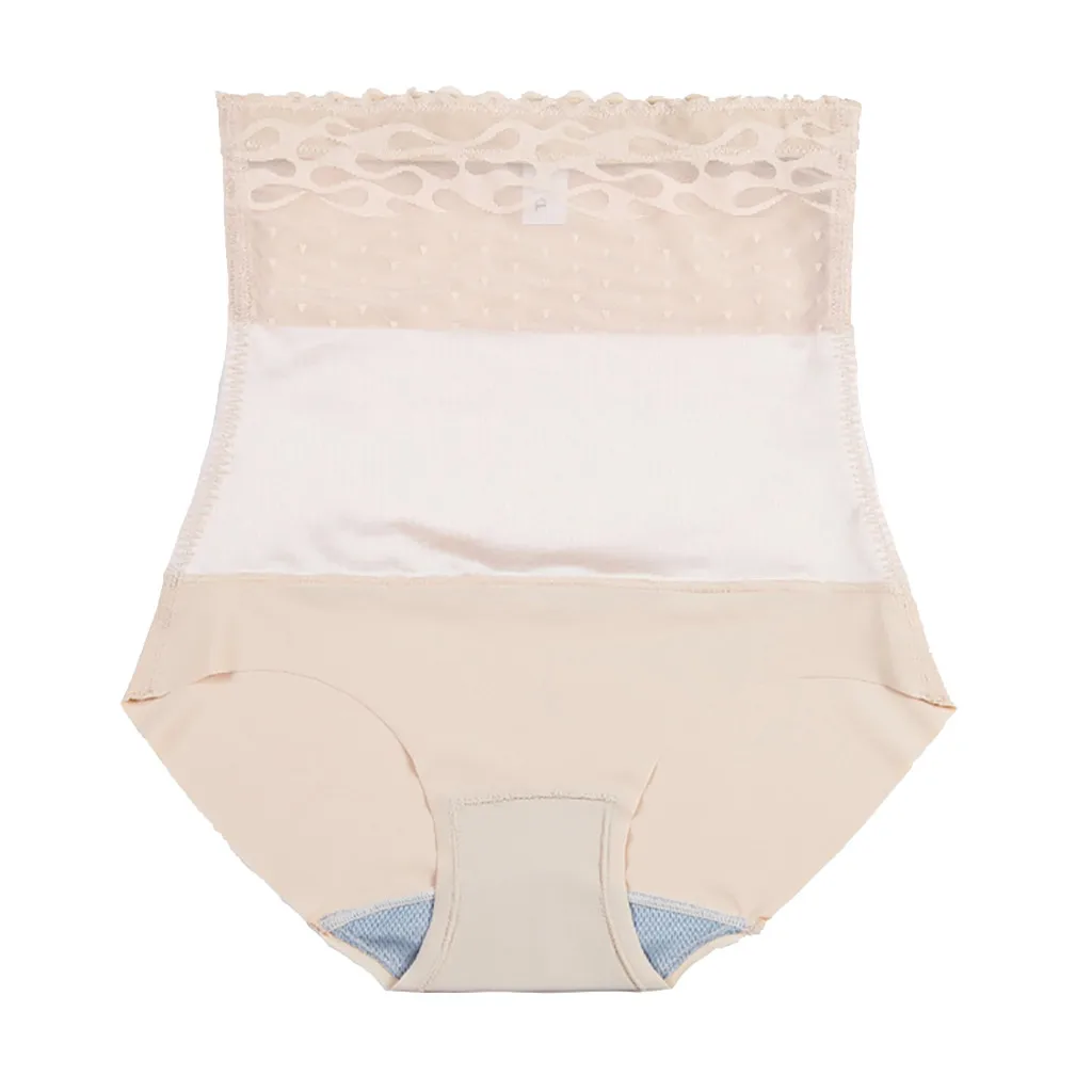 

Ladies Postpartum Waist Sexy Lace Side Corsets Postpartum Collection Underwear Female Body Shaping Underwear Hips Pants Dropship
