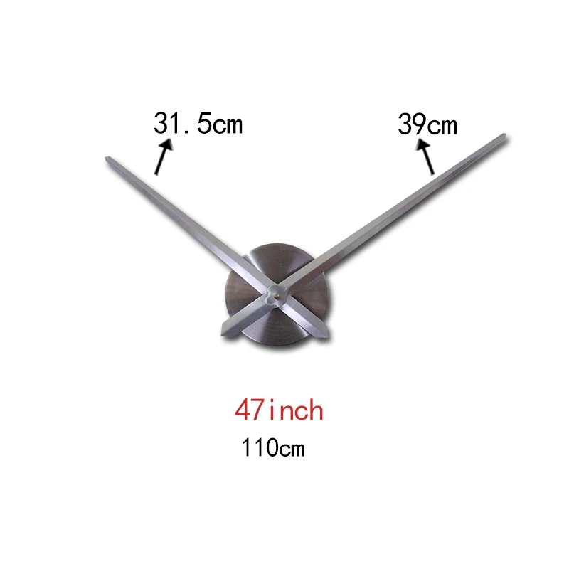 

2021Diy new wall clock clocks watch movement Acrylic mirror Wall Stickers Quartz Metal dial needle home decor Living Room