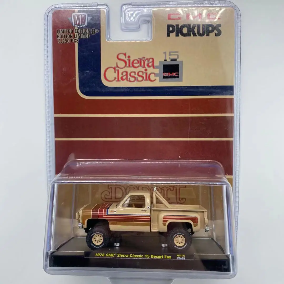 

M2 machines 1:64 1976 GMC Sierra Classic Collection Metal Die-cast Simulation Model Cars Toys