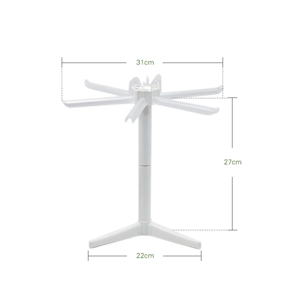 

Plastic Spaghetti Pasta Drying Rack Stand Noodles Drying Hanging Holder for Kitchen