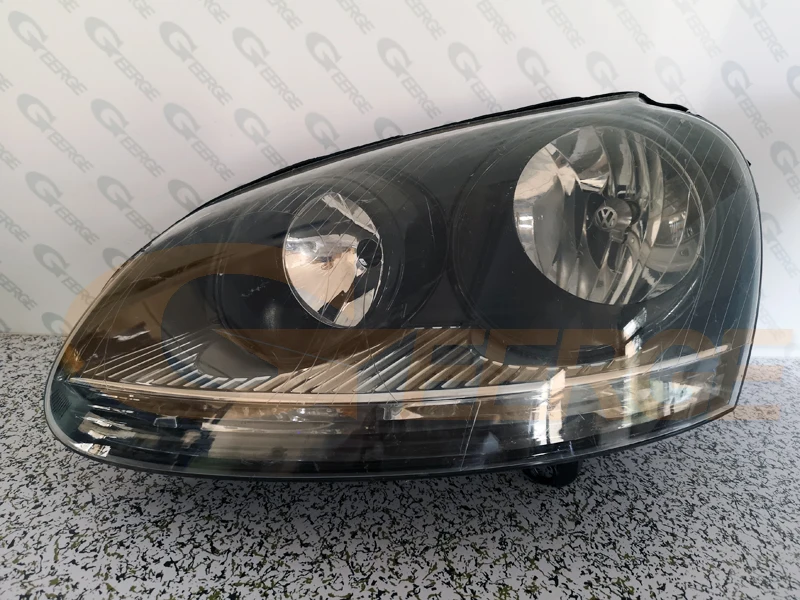 Для VOLKSWAGEN VW golf 5 V mk5 2004 2005 2006 2007 2008 2009 отличное Ультра яркое освещение CCFL ангельские глазки комплект halo кольца