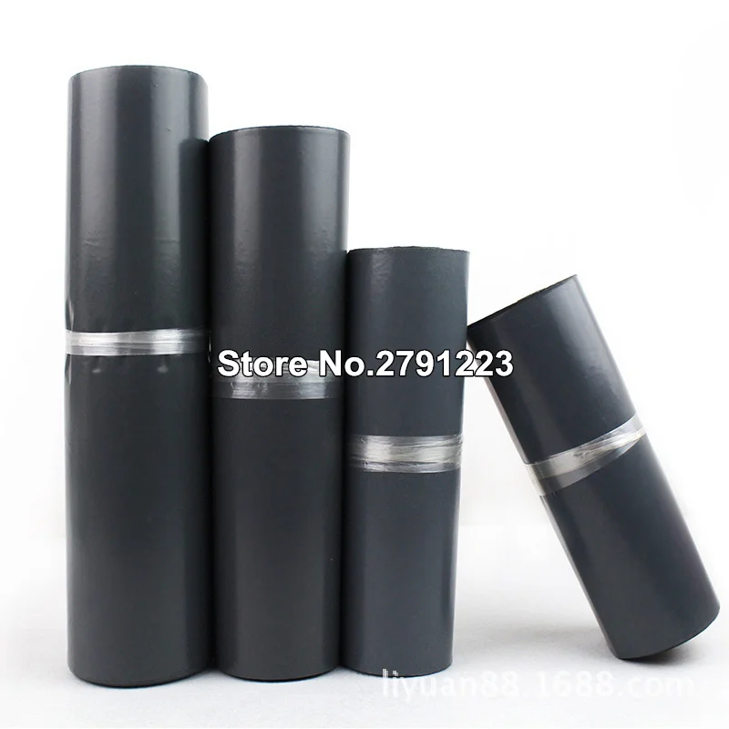 100 шт./лот Пластиковые самоклеящиеся пакеты конверты для курьерских