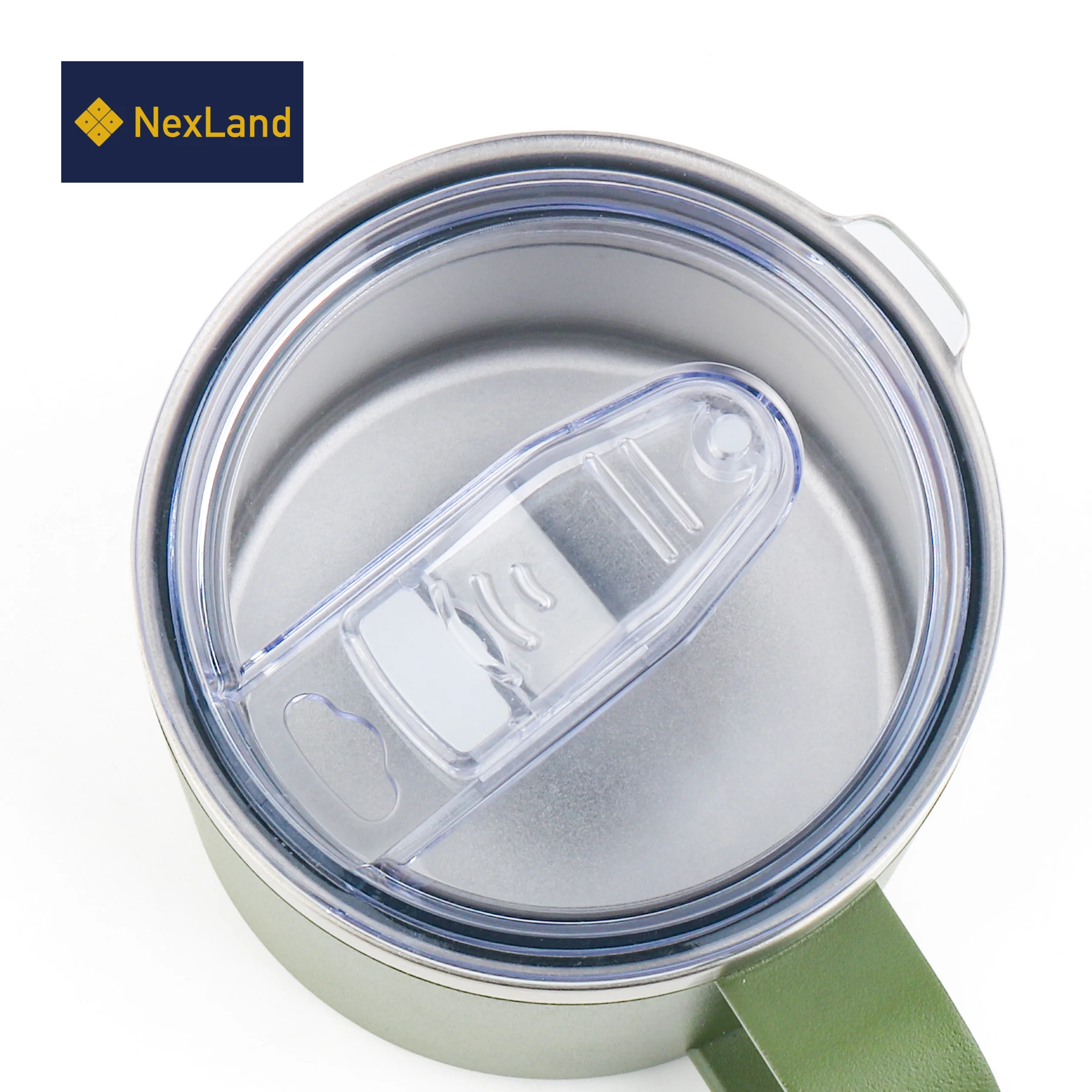 NexLand MG1 14OZ Insulated Camping Mug with Lid and Handle Vacuum Stainless Steel Coffee Cup 400ml | Спорт и развлечения