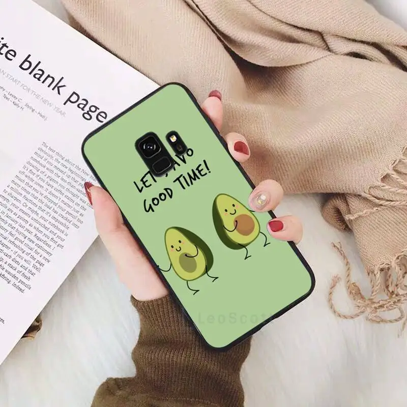 

Avoca cute cartoon design Phone Case For Samsung Galaxy S5 S6 S7 S8 S9 S10 S10e S20 edge plus lite Coque
