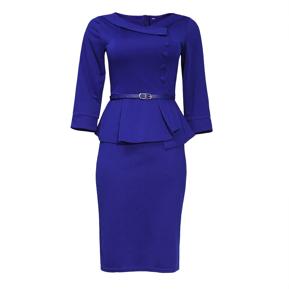 Новое поступление 2020 осеннее платье в африканском стиле с круглым вырезом и