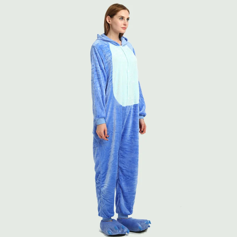 Кигуруми животные единорог костюм для взрослых комбинезоны фланелевые стежки