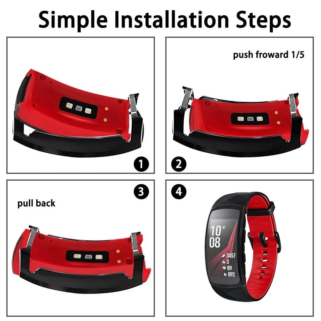 Чехлы для смарт часов чехлы прозрачный защитный чехол из ТПУ Sanmsung Gear fit 2 pro