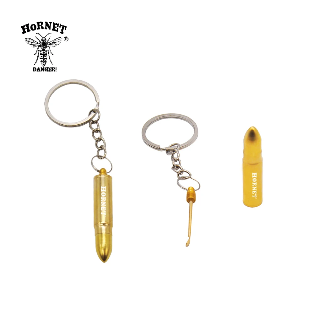 HORNET металлический в форме пули табак ложка 52 мм нюхатель храп порошок Гувер Hooteer
