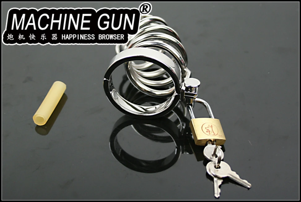 A080 кольцо для члена из нержавеющей стали Мужской Пояс верности клетка петуха