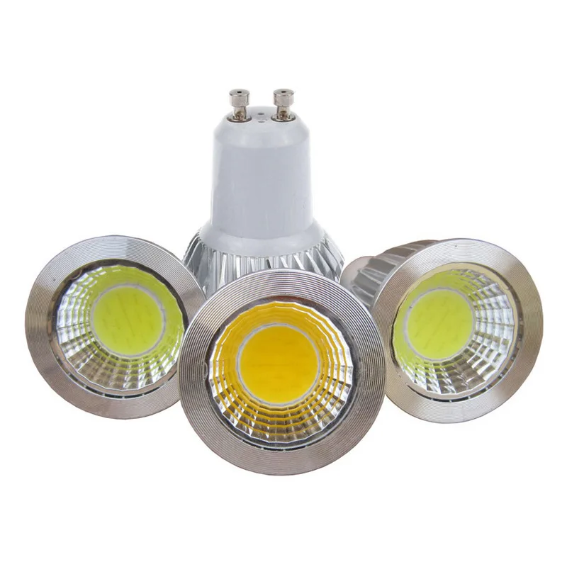Суперъяркая лампочка MR16 COB 12 В яркая 85 265 в 9 Вт 15 GU10 светодиодная светодиодный