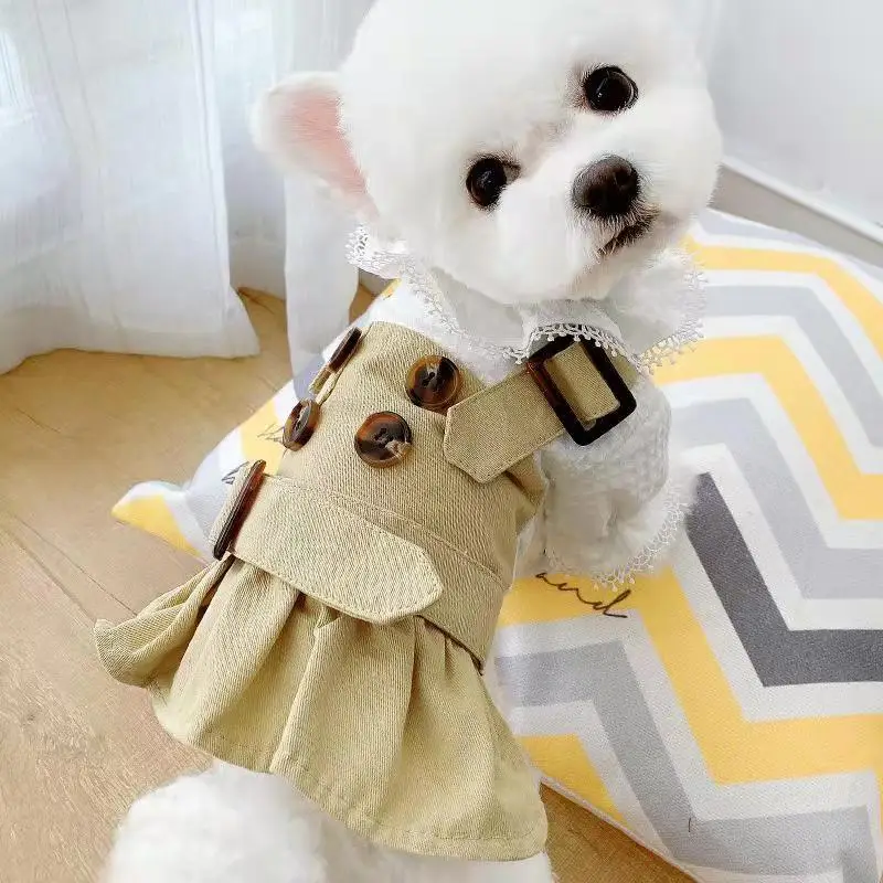 Ветровка для собак тонкая демисезонная с юбкой | Дом и сад