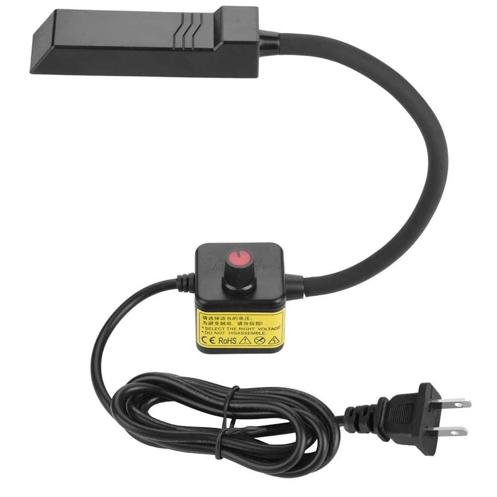 

Dimmable 30LEDs Sewing Machine Light AC110V-220V Magnetic Mounting Base Work Gooseneck LED Light for Workbench Lathe Drill Press