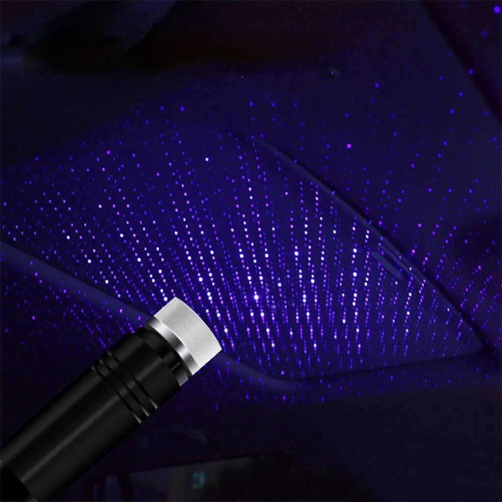 Лампа с Usb звездный свет украшение для автомобиля звездное небо Потолочная