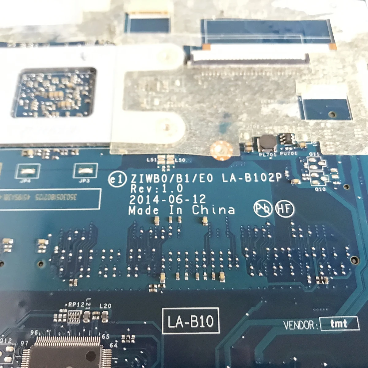 

new ZIWB0/B1/E0 LA-B102P notebook PC for lenovo b50-30 laptop motherboard for intel N2830 N2840 CPUuse ddr3L RAM100% Test ok