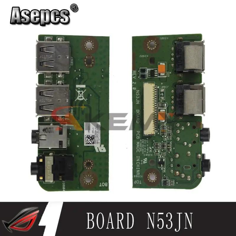 

USB-аудио плата для Asus N53 N53JN N53S N53SV N53SM N53JF N53JG N53JF N53JL