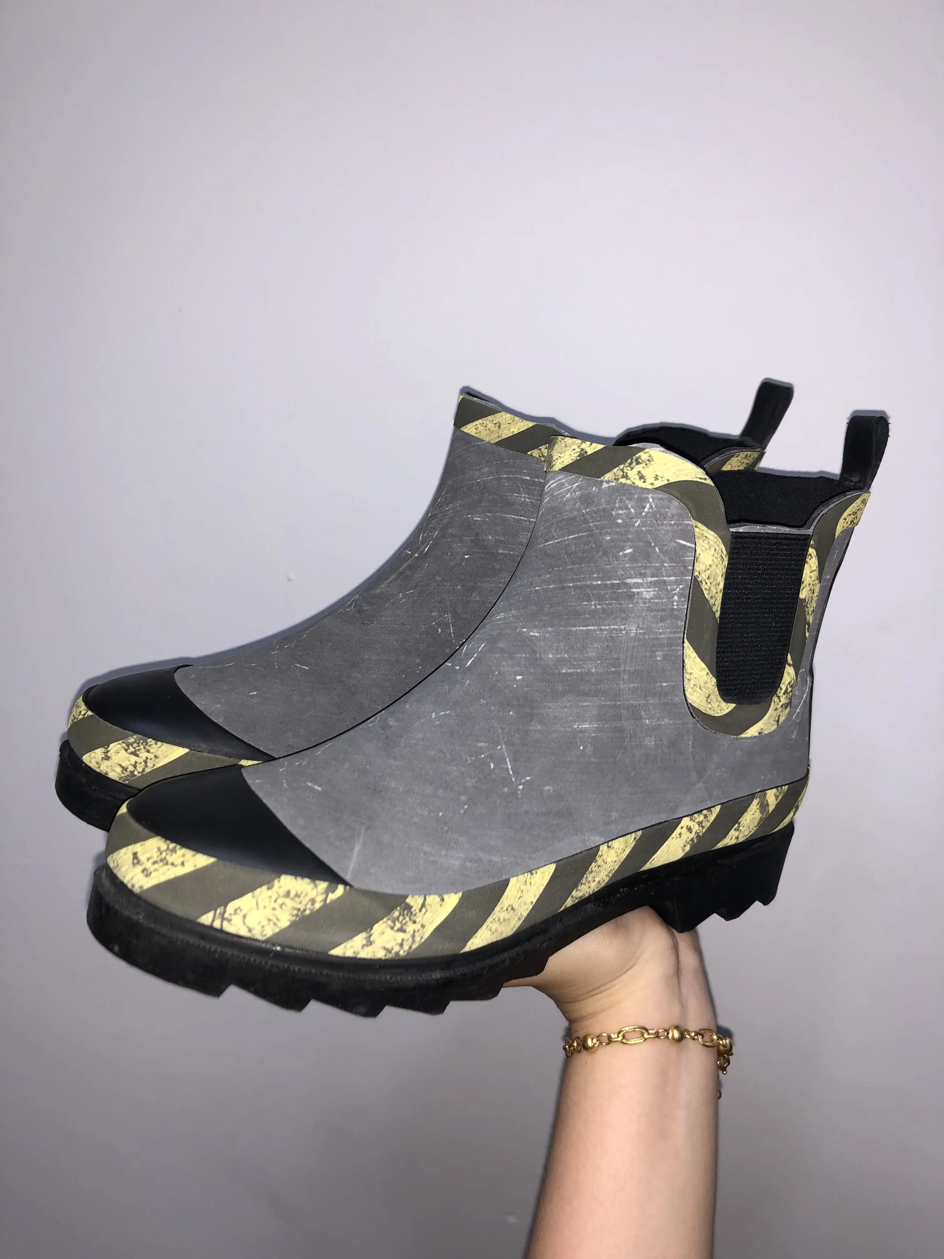 

Women Waterproof Rain Boots Ankle Shoes New Autumn New Female Water Shoes Rainboots Ankle Boots Flats Botas De Caza Espanolas