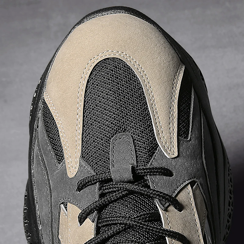 

Newest Stylish Four Seasons Running Shoes For Men High quality Sneakers Lace-Up Lightweight Breathable Walking Shoes