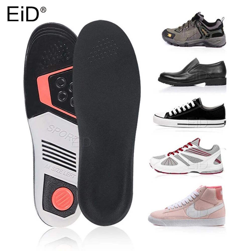 EiD Silicone Gel Insoles Foot Care for Plantar Fasciitis orthopedic Massaging Shoe Inserts Shock Absorption Shoe pad Unisex
