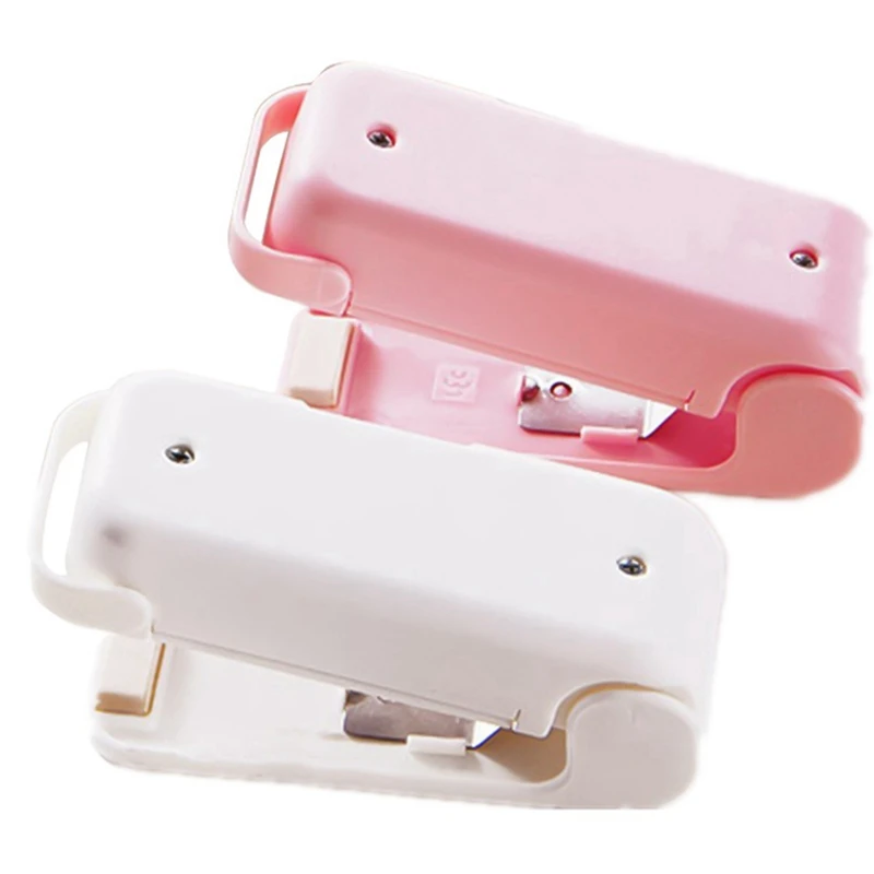 1Pc Mini Household Portable Heat Sealing Machine Impulse Sealer Seal Packing Plastic Package Random Color | Дом и сад