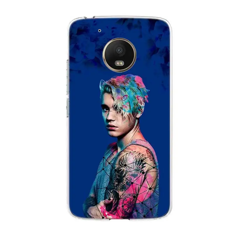 Оригинальный силиконовый мягкий чехол Justin Bieber для Motorola Moto G7 Power G6 G5 G5S E6 E4 E5 Plus G4 Play