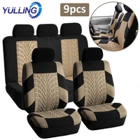 universal frontrear car full seat cover styling car seat protector cover car seat covers set interior accessories embroidery