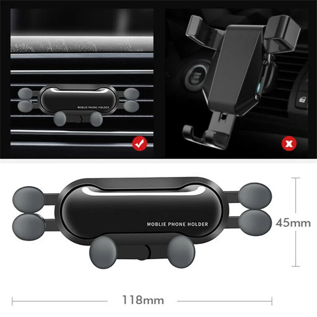 Mount holder 2020 new hot sale Universal GPS Gravity Car Phone Holder Air Vent Mobile Stand Bracket High quality 205 | Автомобили и
