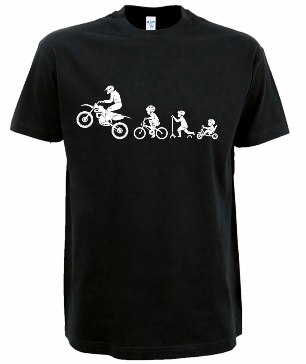 

New Fashion Cool Casual T Shirts Fashion Summer Paried T-Shirts Evolution Motocross Novelty Cool Tops Men Short Sleeve T Shirt