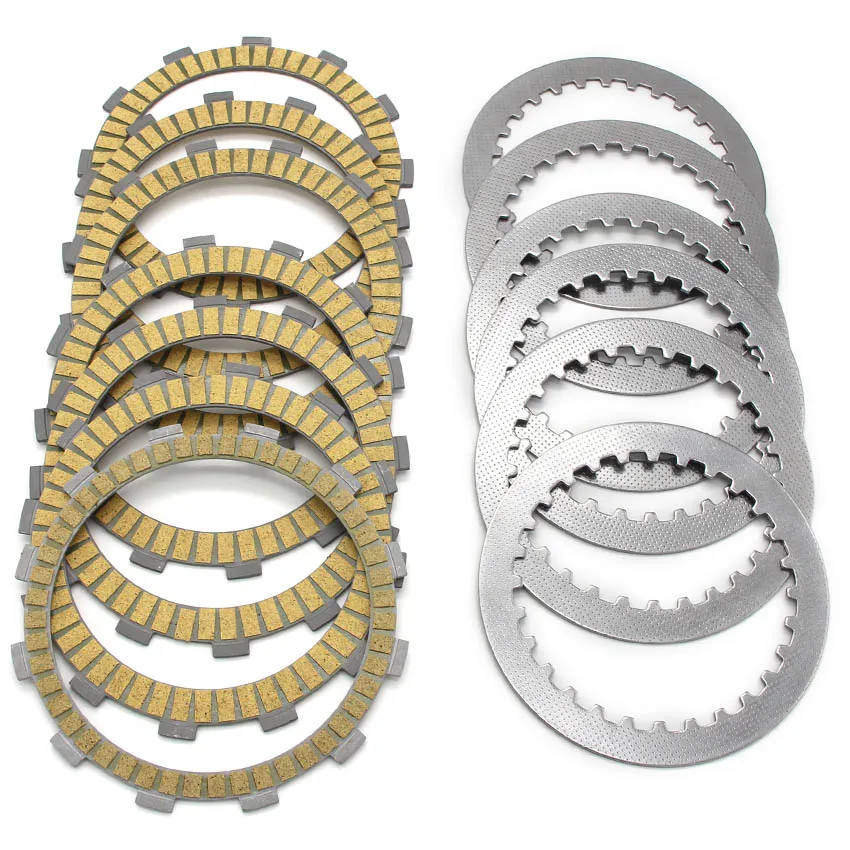 

Clutch Friction Disc Plates For Honda CB750 Nighthawk 750 1991-2003 CB500 F/K3 CX500 CA/CB/Z/A/B/EC GL500 DC CB550 F/F1/F2/K3