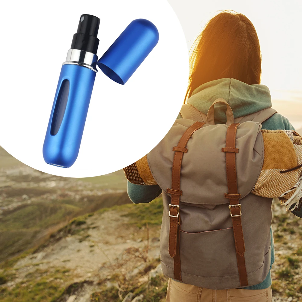 Атомайзер 5 мл вращающийся на бутылка дозатор для лосьона градусов портативный