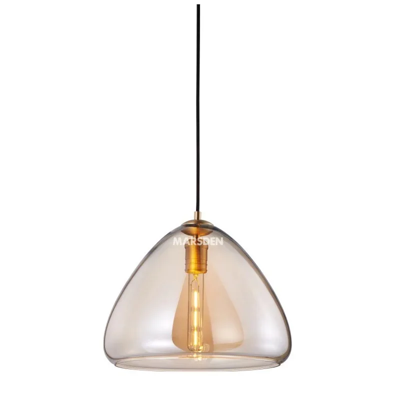 

nordic industrial lamp glass ball restaurant Home Decoration E27 Light Fixture bedroom luminaire suspendu pendant lights