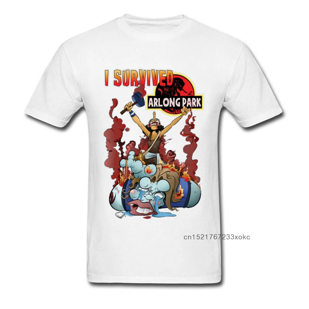Usopp-Camiseta divertida de One Piece para hombre, camisetas de Parque jurásico, camiseta de Luffy, sombrero de paja, ropa de equipo, 2019