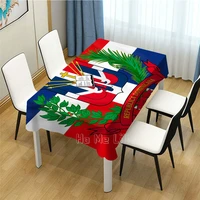 Republica Dominicana Pattern Tablecloth For Picnic Kitchen Dinner Table Decor