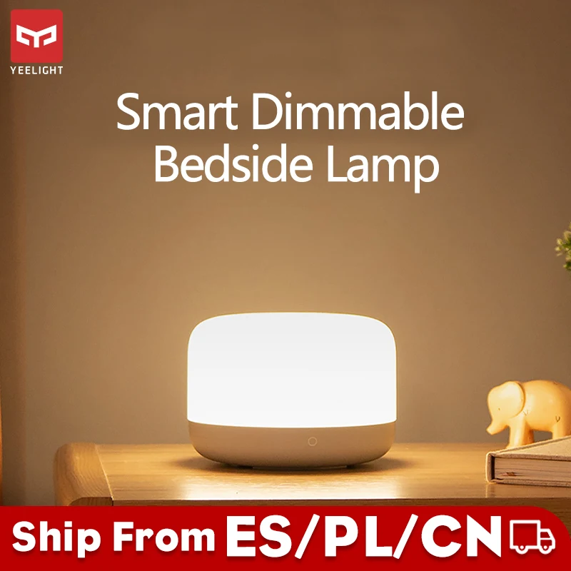 

Yeelight YLCT01YL Smart LED Bedside Lamp D2 Table Light For Bedroom Night Lamps RGBW Remote Control Dimmable For Appile Homekit