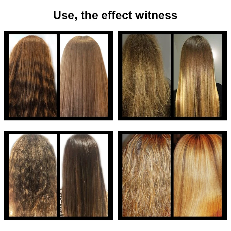 

2021 PURC Brazilian keratin 12% formalin 300ml keratin treatment&100ml purifying shampoo hair straightening hair treatment set