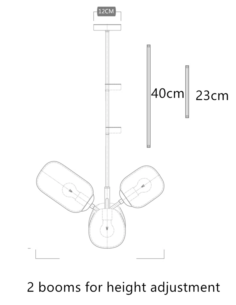 Globo mágico moderno nórdico para habitación de niños, accesorio de luz colgante de cristal, lámpara colgante de techo led multicolor