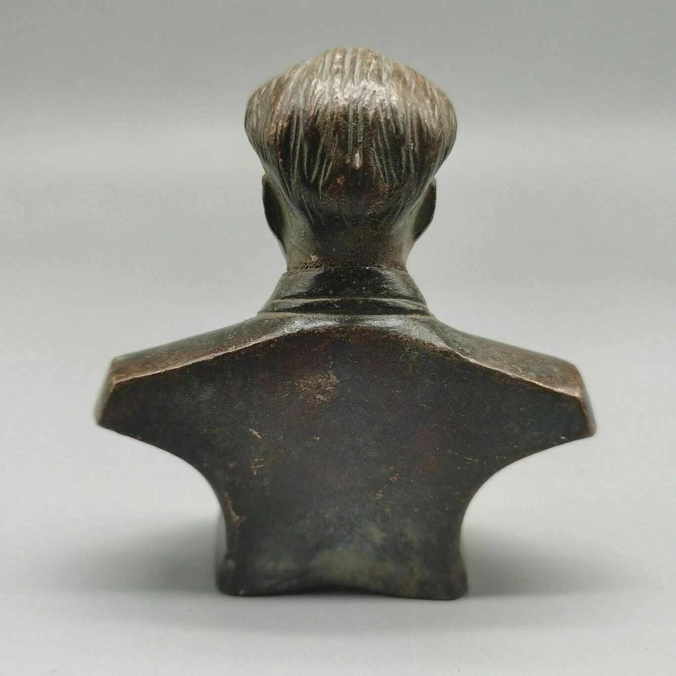 Китайские старые медные статуи TChairman Mao портретная статуя украшают