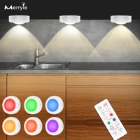 remote control under cabinet lights 16 colors led night lights touch sensor closet wall lamp for showcase wardrobe kitchen