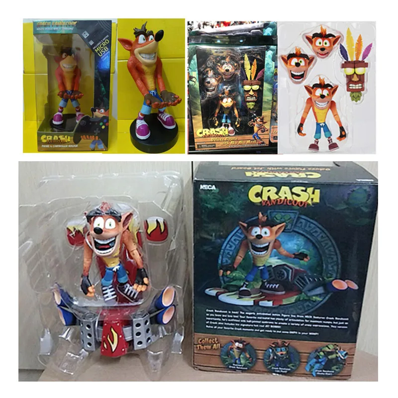 

NECA Game Deluxe аварийная игрушка Bandicoot с гидроплатой экшн-фигурка модель игрушка кукла подарок