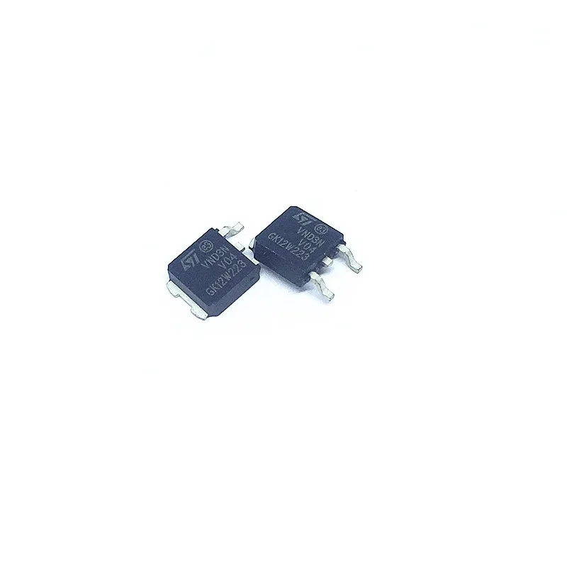 10 шт VND1NV04 VND3NV04 VND7NV04 VND14NV04 VND5N07 VND7N04 VND10N06 MOSFET TO-252 |