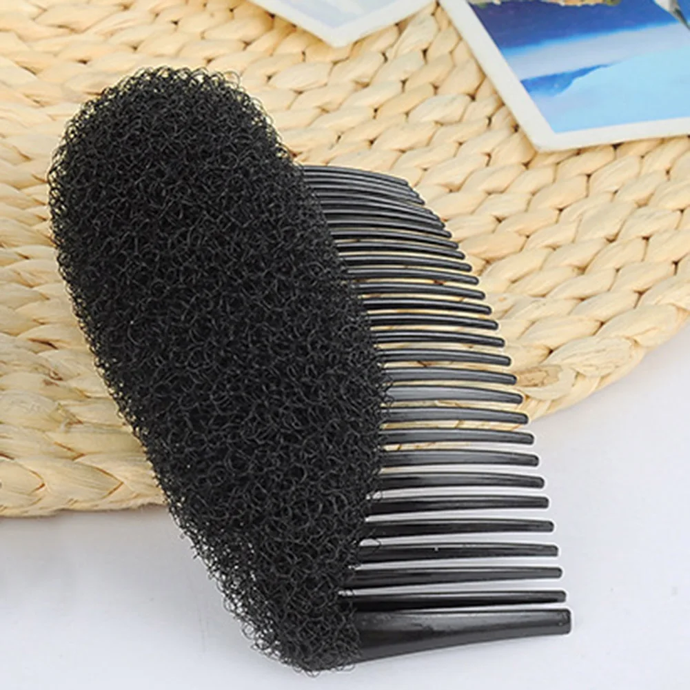 Модный инструмент для укладки волос сделай сам губка пушистая Подушечка заколка