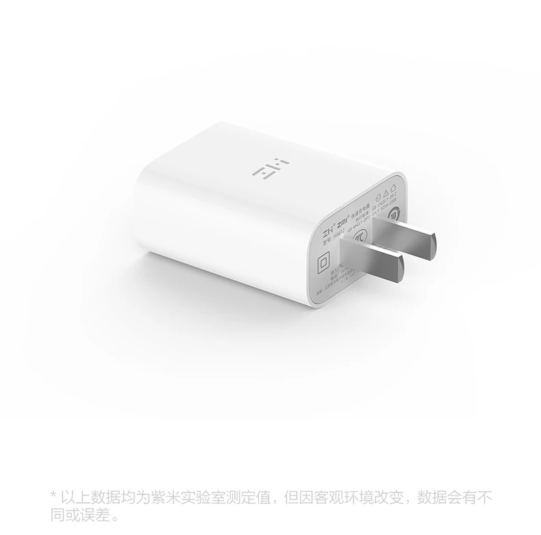 Оригинальное портативное зарядное устройство Xiaomi ZMI 18 Вт Max QC3.0 FCP [5V2A для iOS] Милая Мини-зарядка с умным выходом 9 В = 2 а/12 В = 1,5 А/5 В = 2,4 А