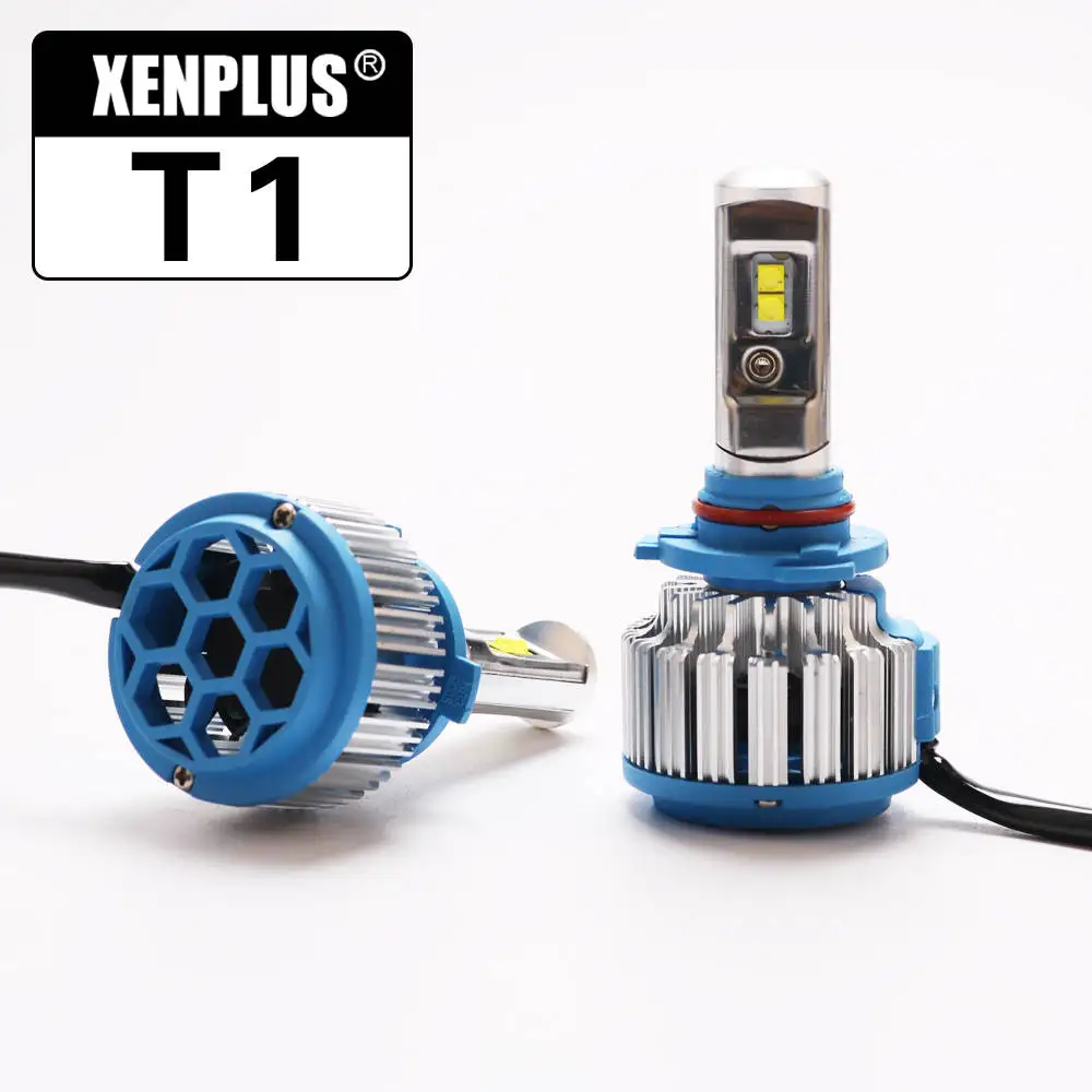 9005 H10 HB3 Xenplus 2 шт. автомобиль свет светодиодный H11 Turbo H4 H3 H7 H8 H9 H1 HB3 HB4 H27 H13 фара Cree чип 8000LM 12V лампа с CANBUS для авто - Испускаемый цвет: 9005 H10 HB3
