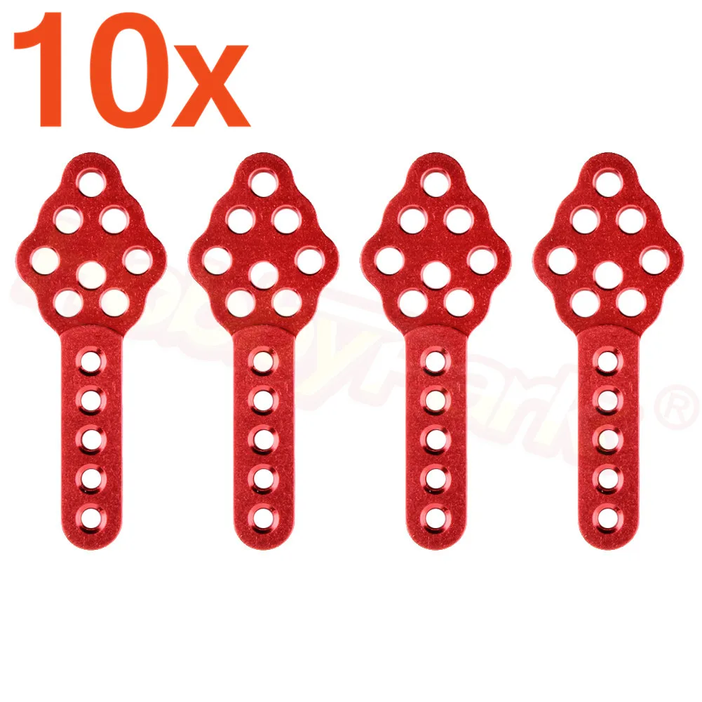 10 наборов регулируемые алюминиевые амортизаторы амортизатор крепление под