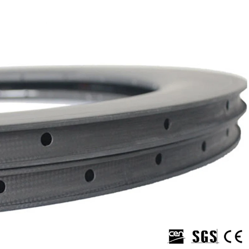 Обода для дорожного велосипеда из углеродного волокна 700C ширина 23 мм глубина 38 v