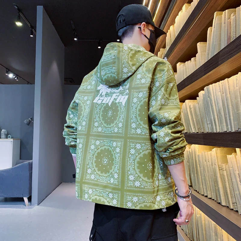 Palid курточка бомбер для мужчин с капюшоном на весну верхняя одежда ветровка